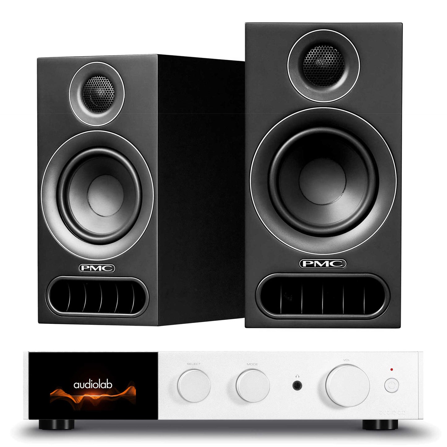 Audiolab 9000A Silver with PMC prodigy1