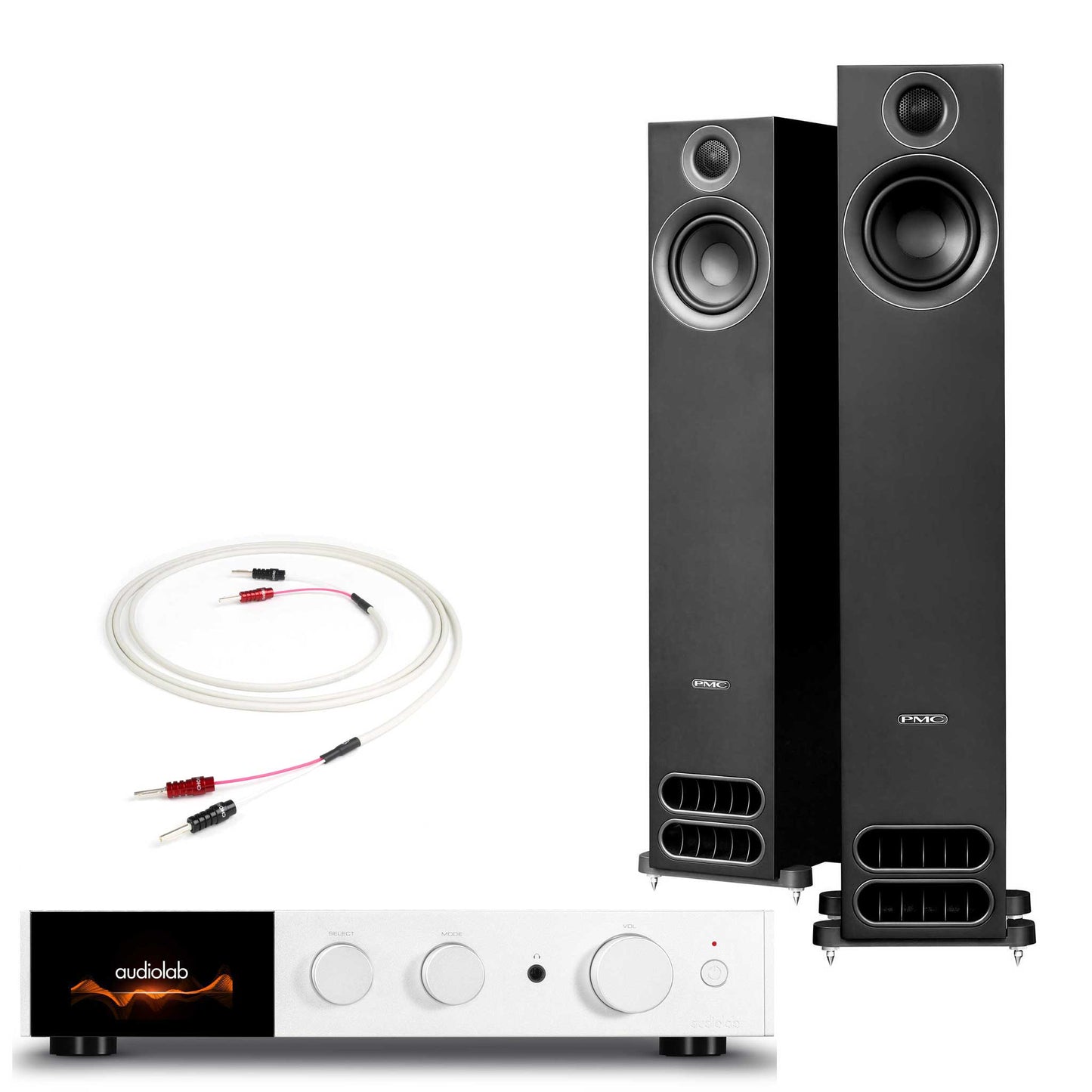 Audiolab 9000A Silver with PMC prodigy5