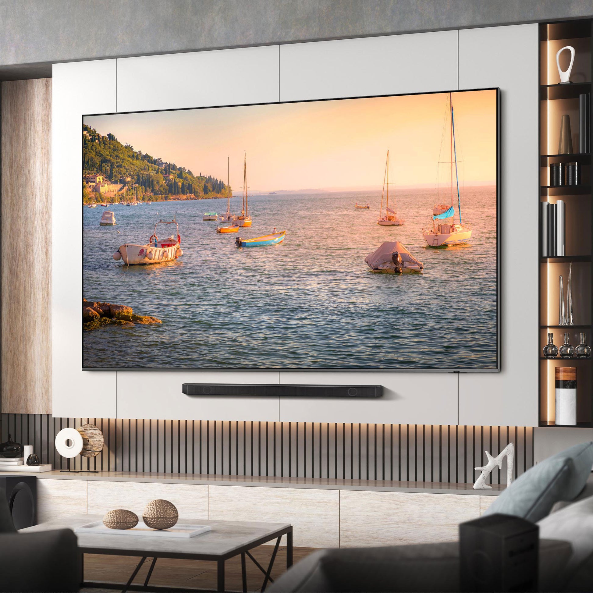 Samsung QE98Q80C Wall Mounted