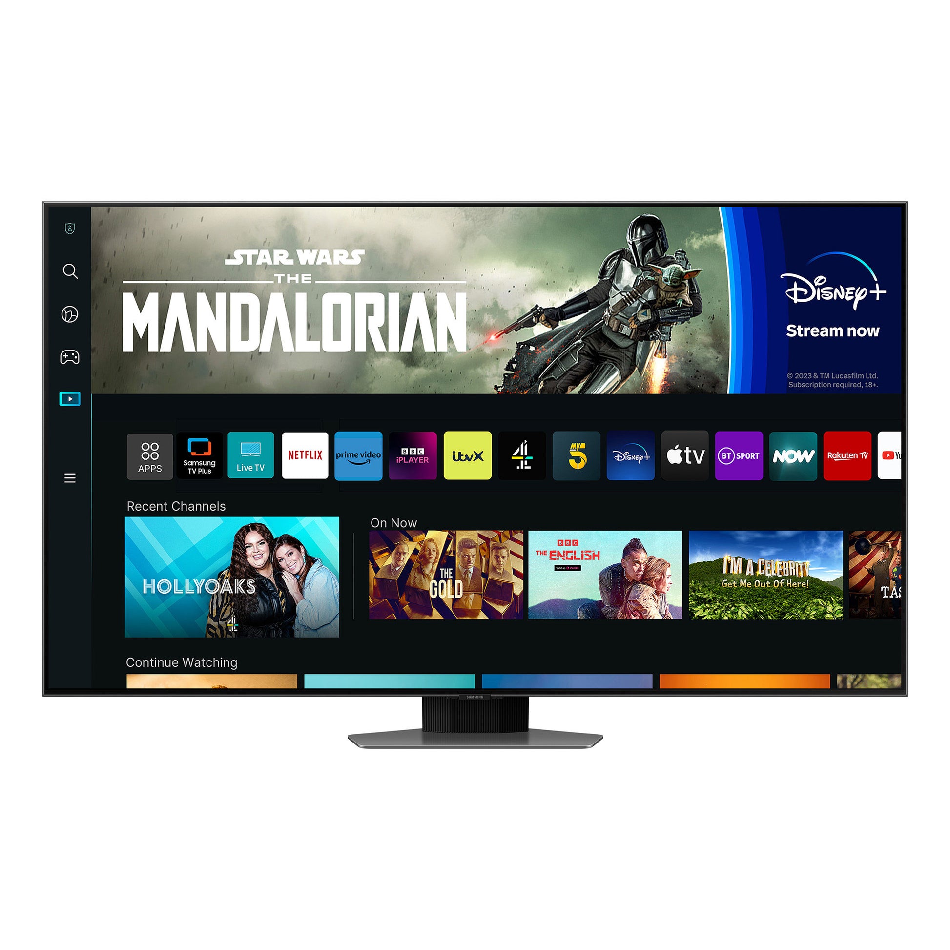 Samsung QE98Q80C Home Screen