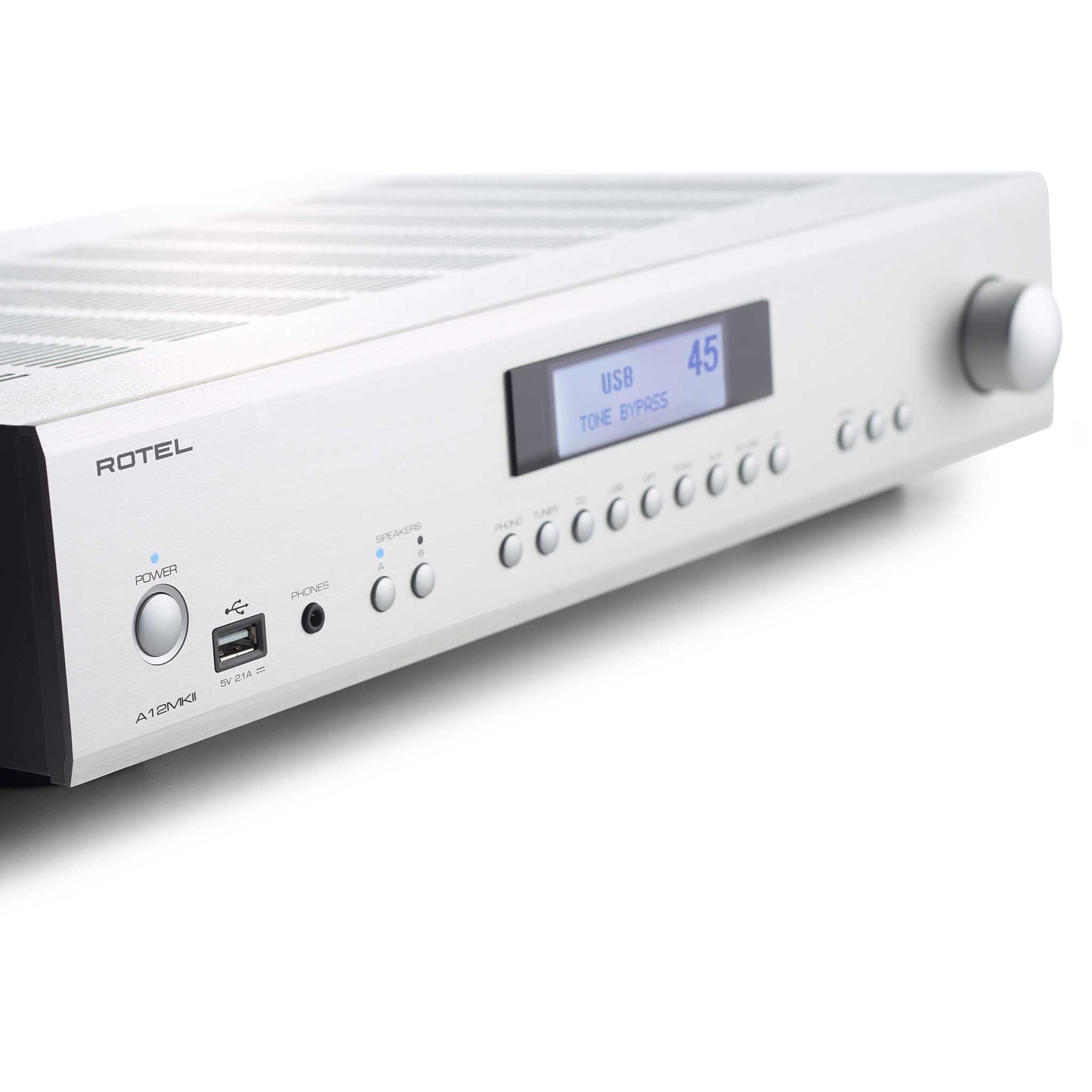 Rotel A12 MKII Silver Front Panel