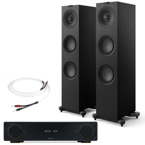 Arcam A15+ with KEF Q7 Meta Satin Black