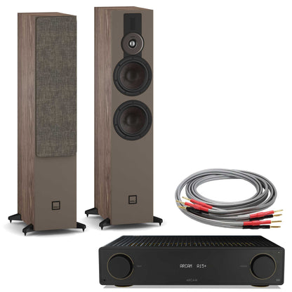 Arcam A15+ with Dali SONIK 7 Walnut