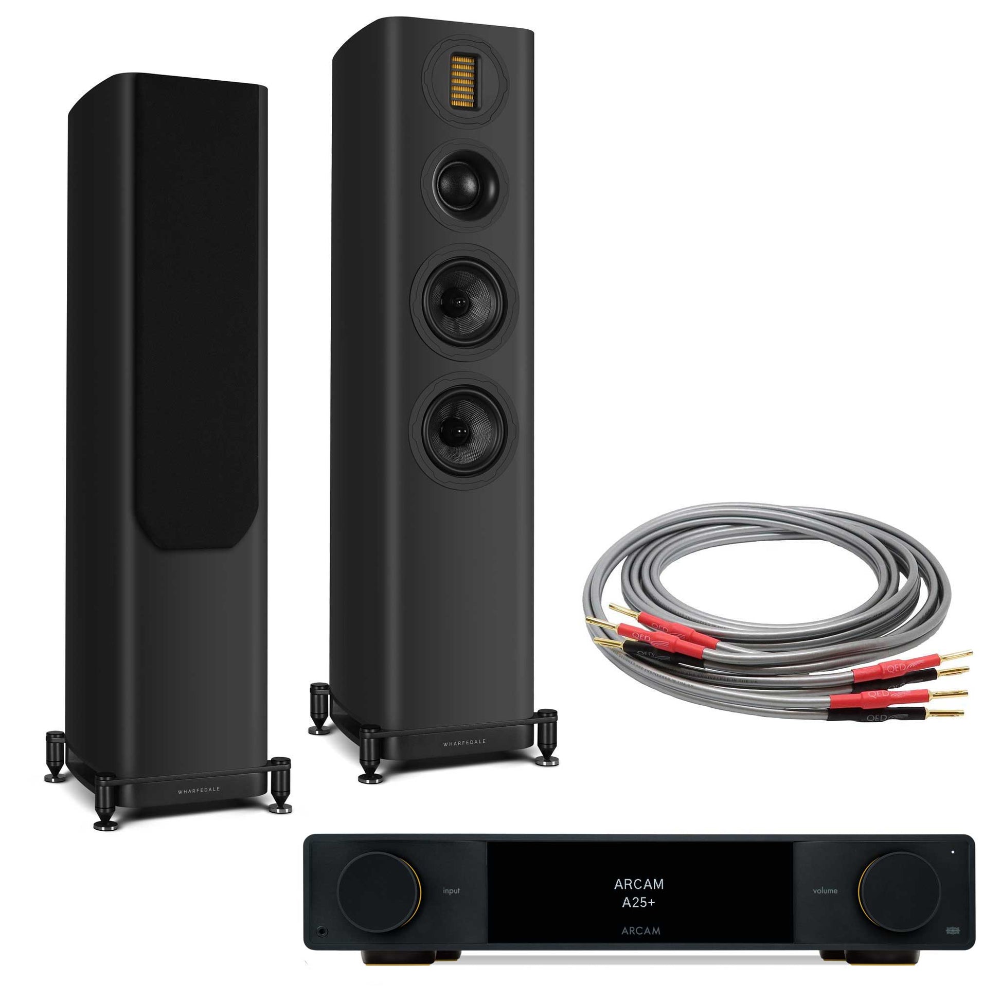 Arcam A25+ with Wharfedale EVO 5.3 Black
