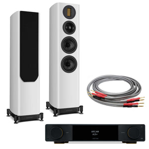 Arcam A25+ with Wharfedale EVO 5.3 White