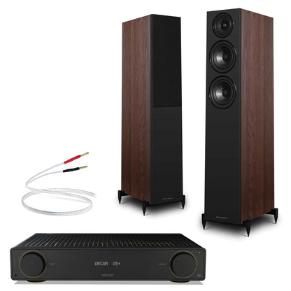 Arcam A5+ with Wharfedale Diamond 12.3i + Cables