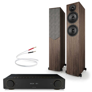 Arcam A5+ with Acoustic Energy AE309² Walnut