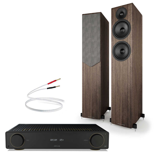 Arcam A5+ with Acoustic Energy AE309² Walnut