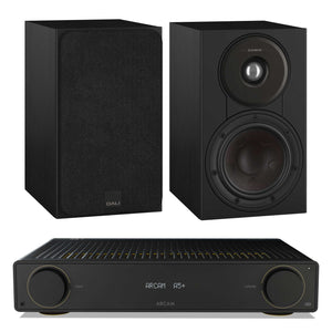 Arcam A5+ with Dali SONIK 1 Black Ash