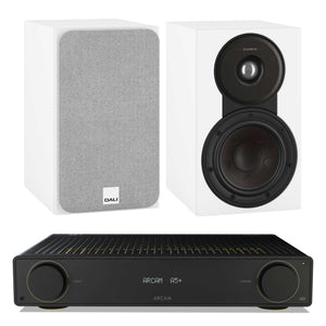 Arcam A5+ with Dali SONIK 1 White