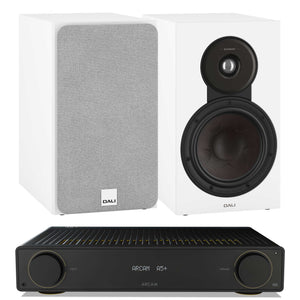 Arcam A5+ with Dali SONIK 3 White