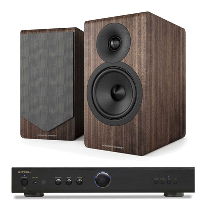 Rotel A8 + Acoustic Energy AE300² + Cables