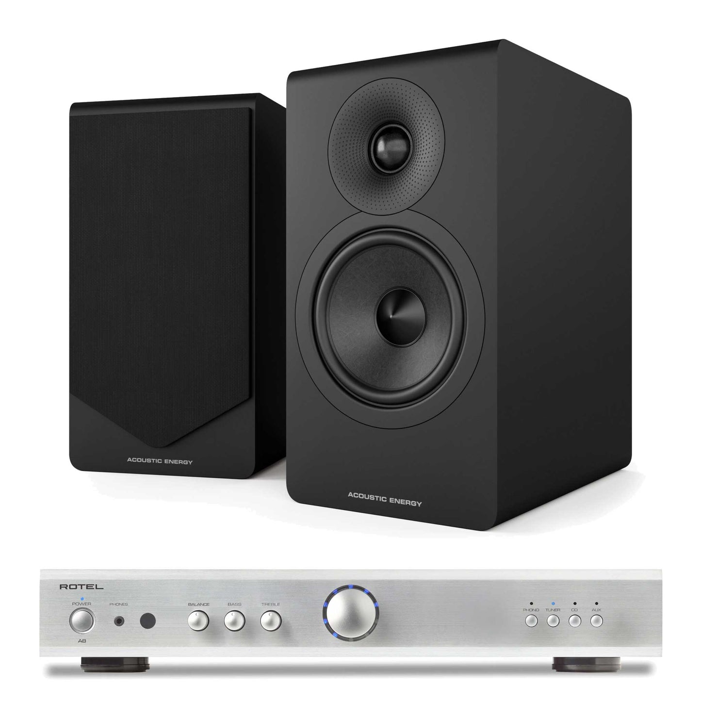 Rotel A8 + Acoustic Energy AE300² + Cables