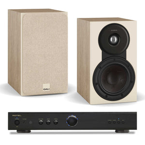 Rotel A8 Black with Dali SONIK 1 Natural Oak