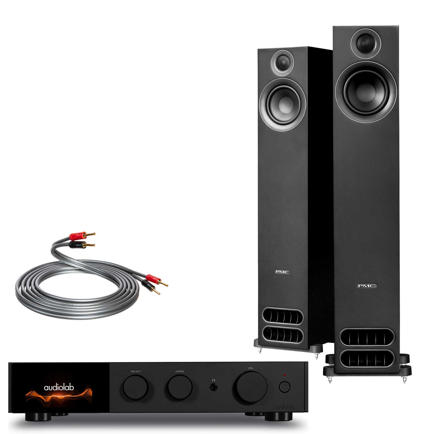 Audiolab 9000A Black with PMC prodigy5