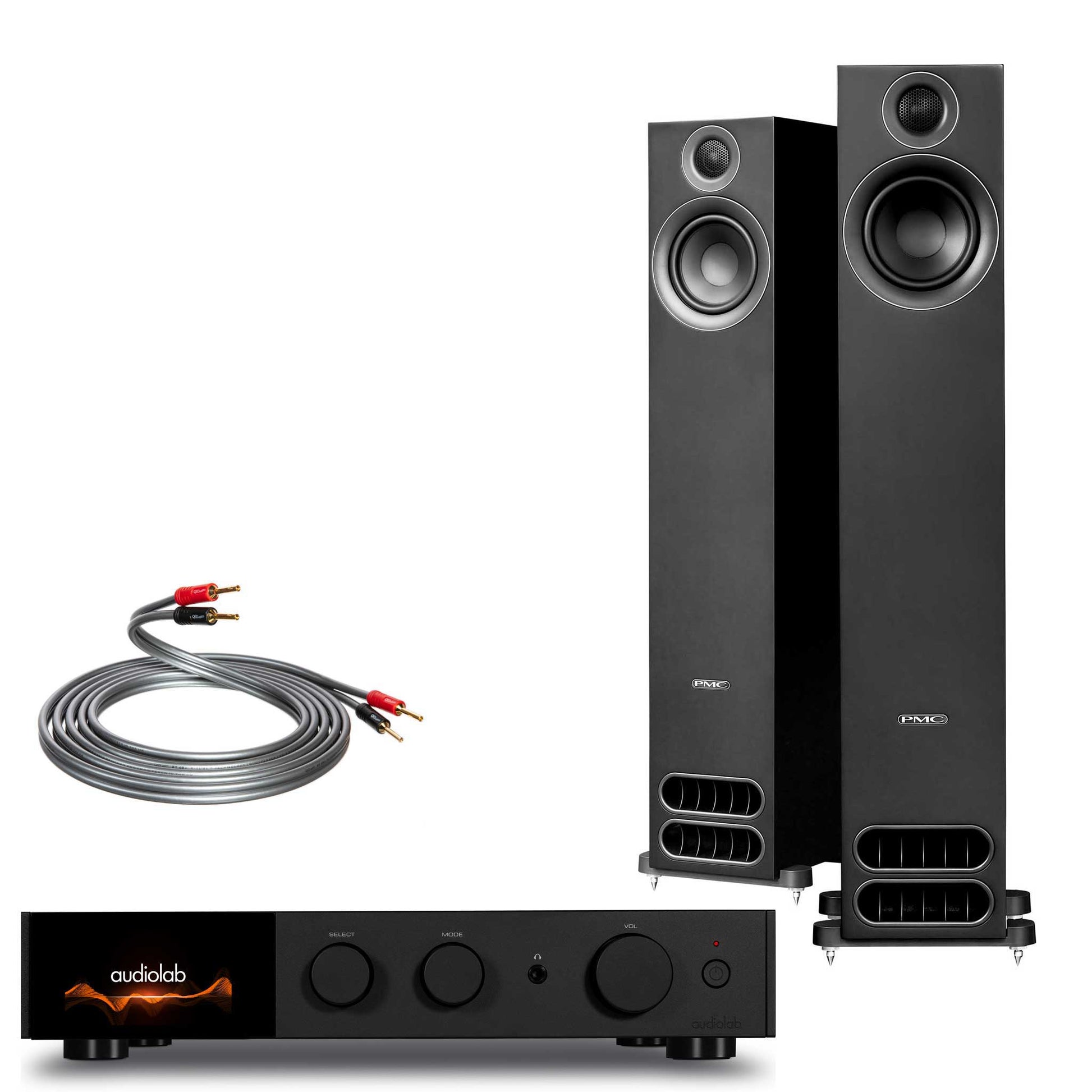 Audiolab 9000A Black with PMC prodigy5