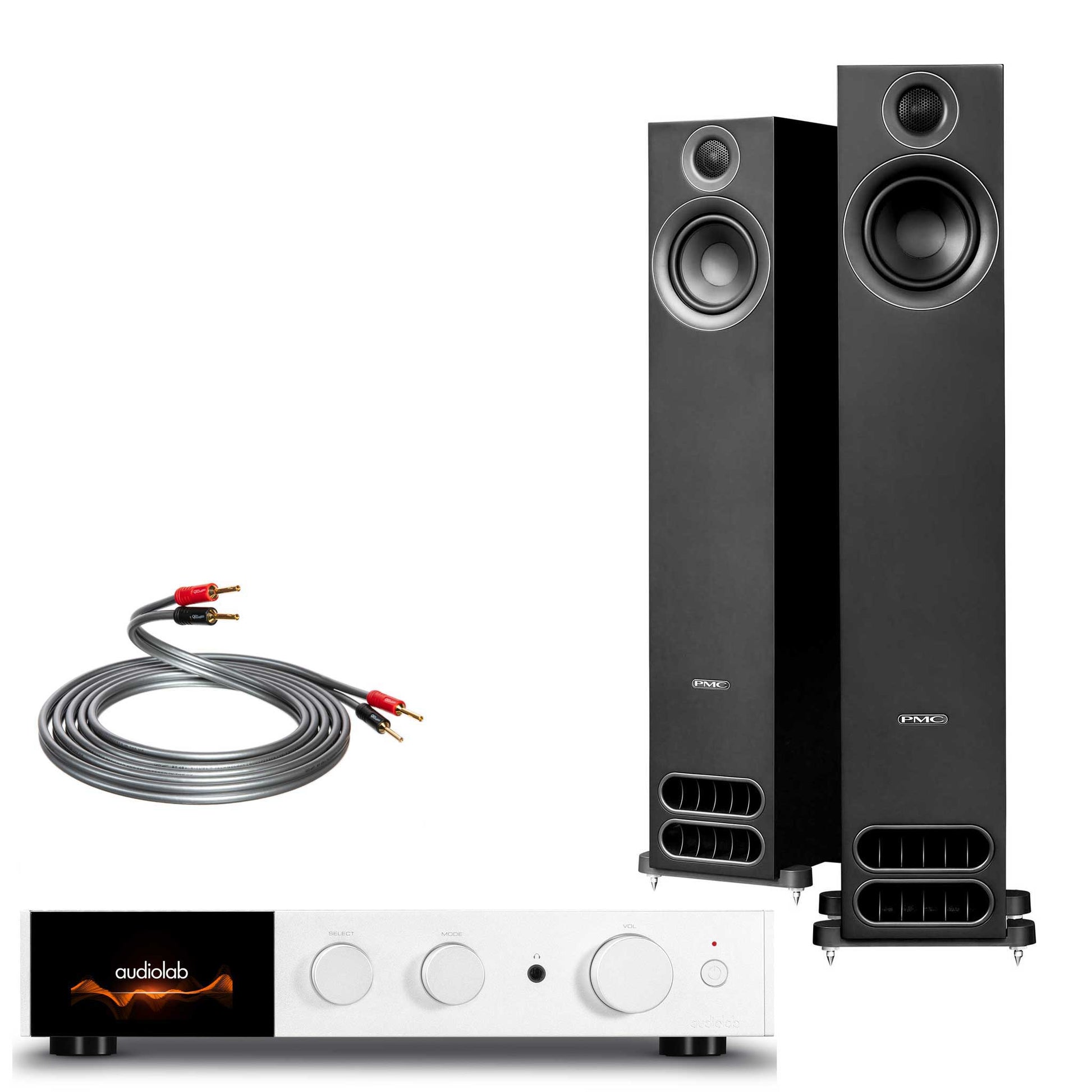 Audiolab 9000A Silver with PMC prodigy5