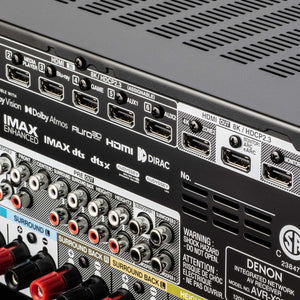 Denon AVC-X3800H HDMI Inputs