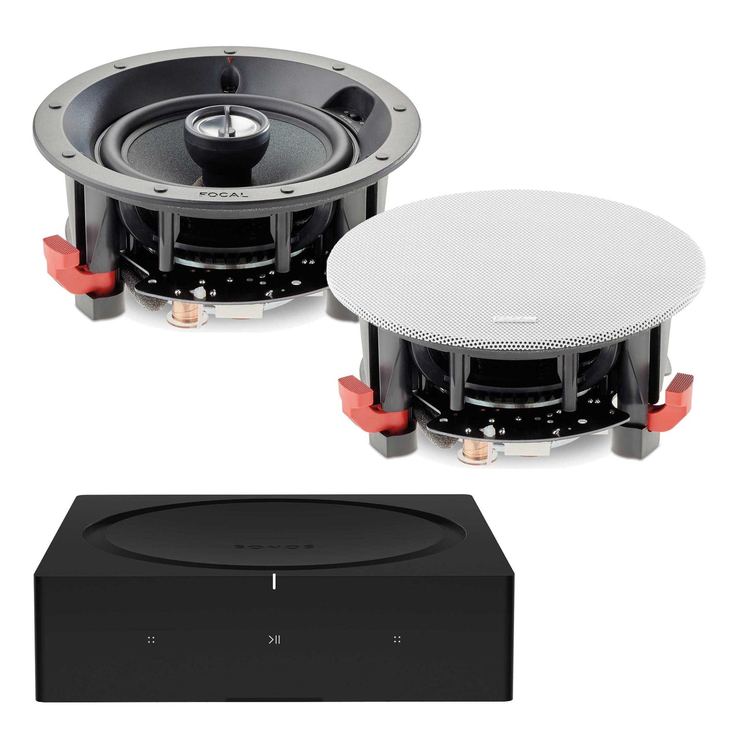 Sonos Amp with Focal 100 ICW5 In Ceiling Set