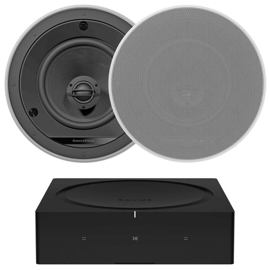 Sonos Amp with a pair of Bowers & Wilkins CCM665 ceiling speakers