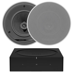 Sonos Amp with a pair of Bowers & Wilkins CCM684 ceiling speakers