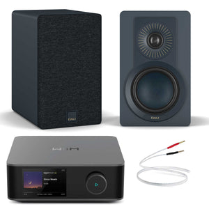 WiiM Amp Ultra Space Grey with Dali Kupid Chilly Blue