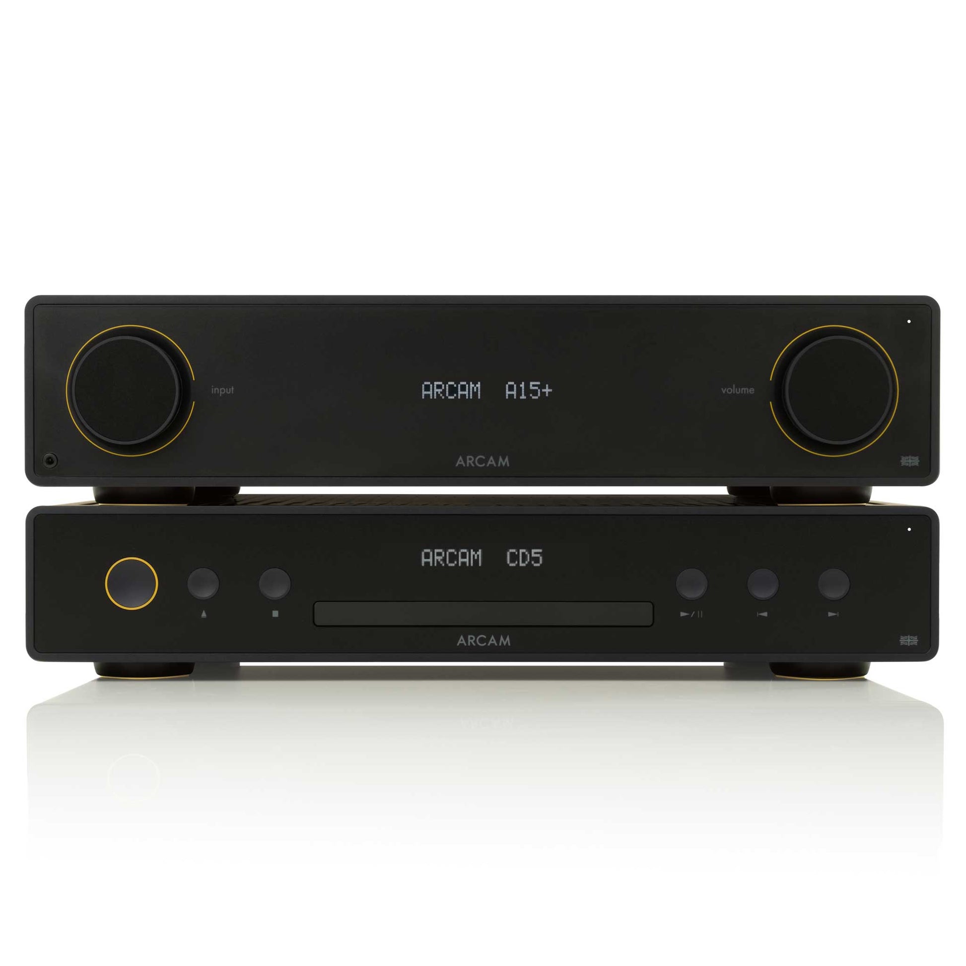 Arcam A15+ stack with matching CD5