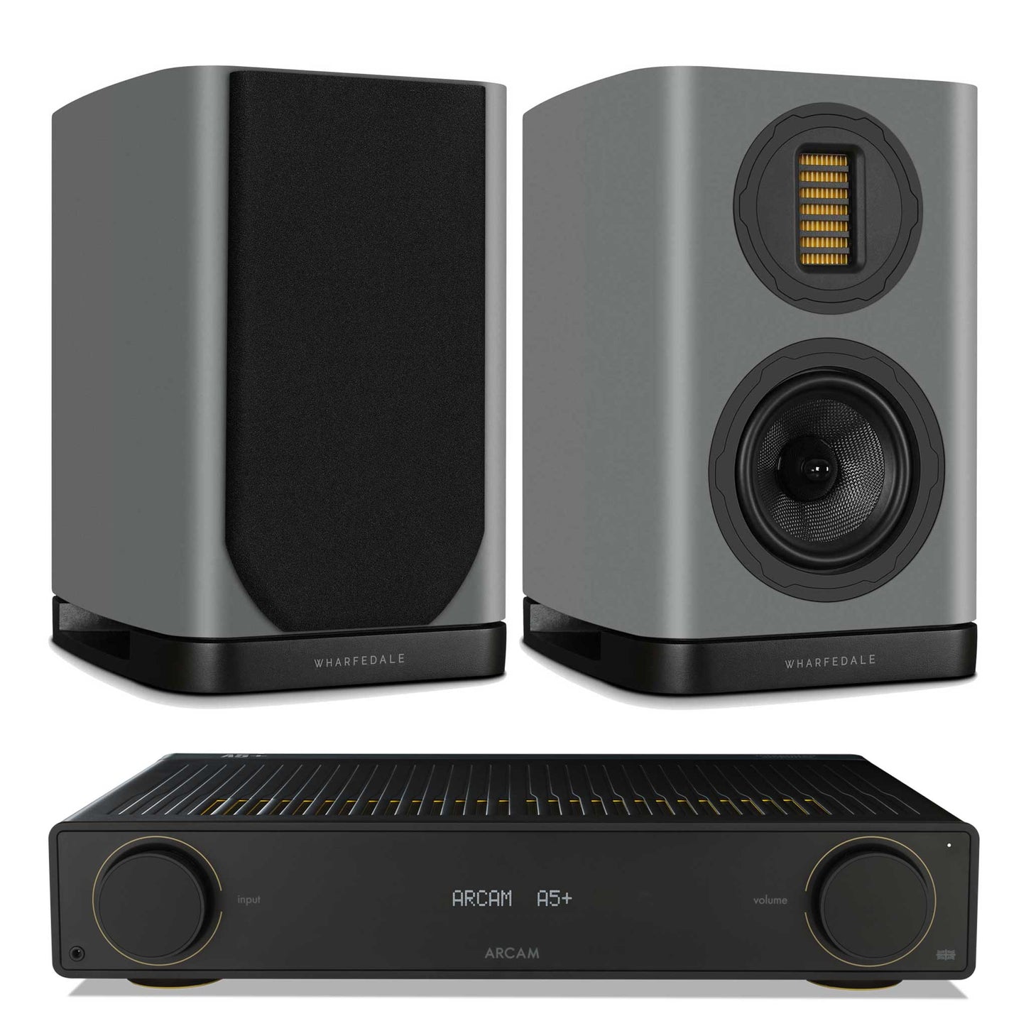 Arcam A5+ with Wharfedale Evo 5.1 Grey