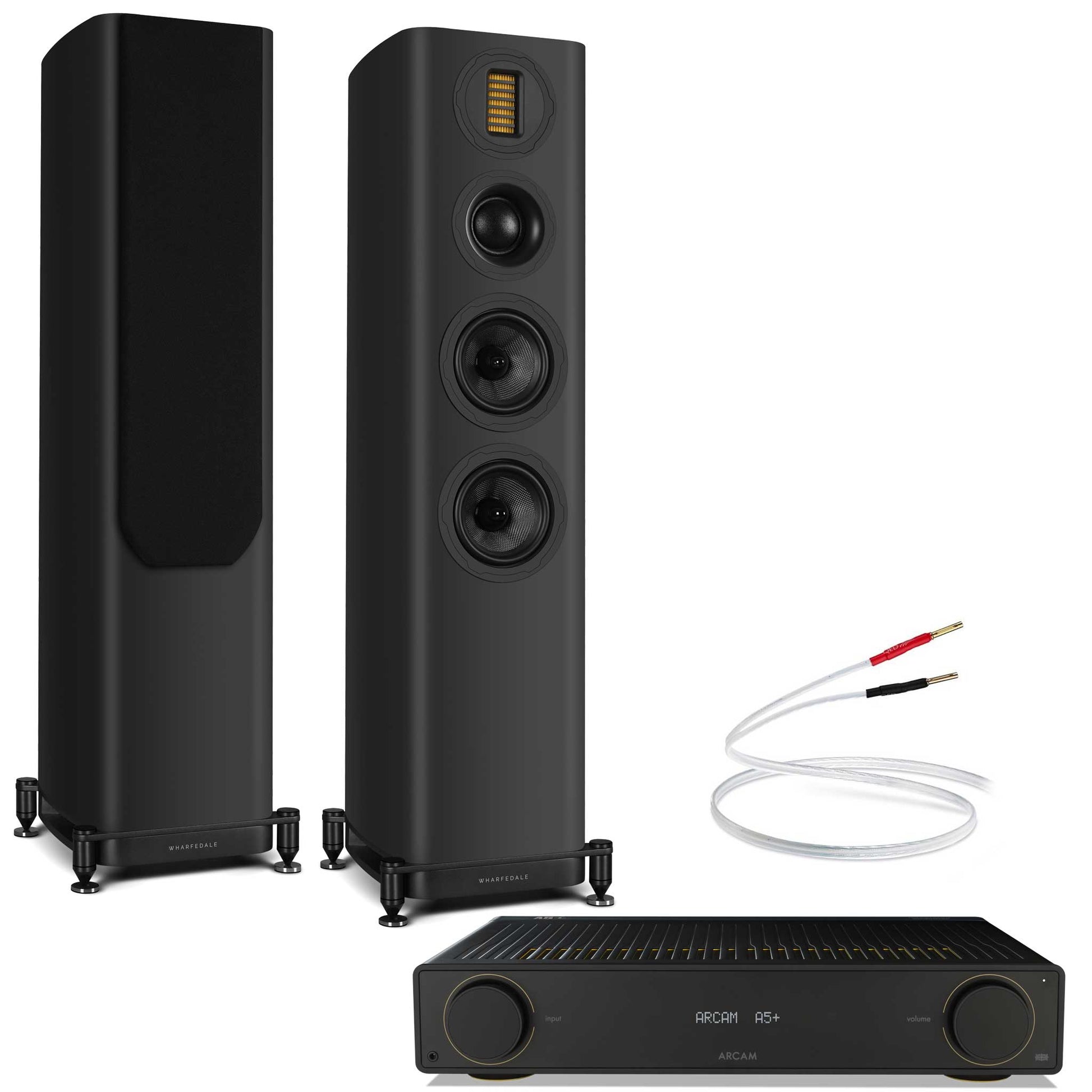 Arcam A5+ with Wharfedale Evo 5.3 Black
