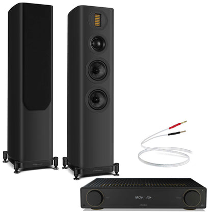 Arcam A5+ with Wharfedale Evo 5.3 Black