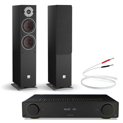 Arcam A5+ with Dali Oberon 5 Black Ash