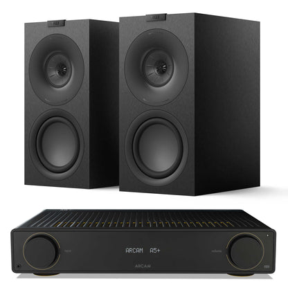 Arcam A5+ with KEF Q Concerto Meta Satin Black