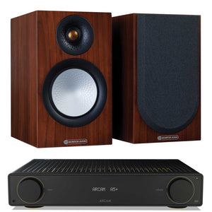 Arcam A5+ with Monitor Audio Silver 50 + Cables