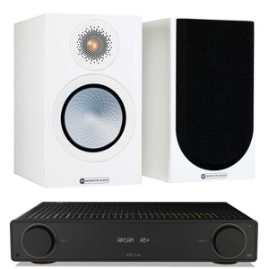 Arcam A5+ with Monitor Audio Silver 50 + Cables