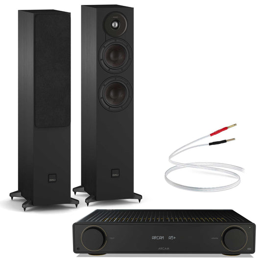 Arcam A5+ with Dali SONIK 5 Black Ash