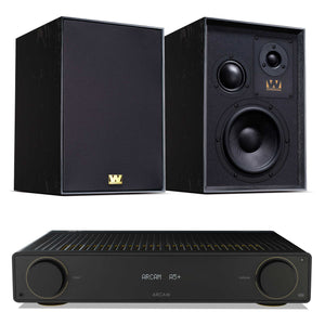 Arcam A5+ with Warfedale Super Denton Black