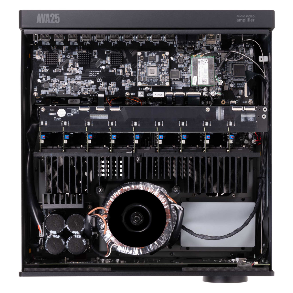 Arcam AVA25 AV Amplifier Internal View