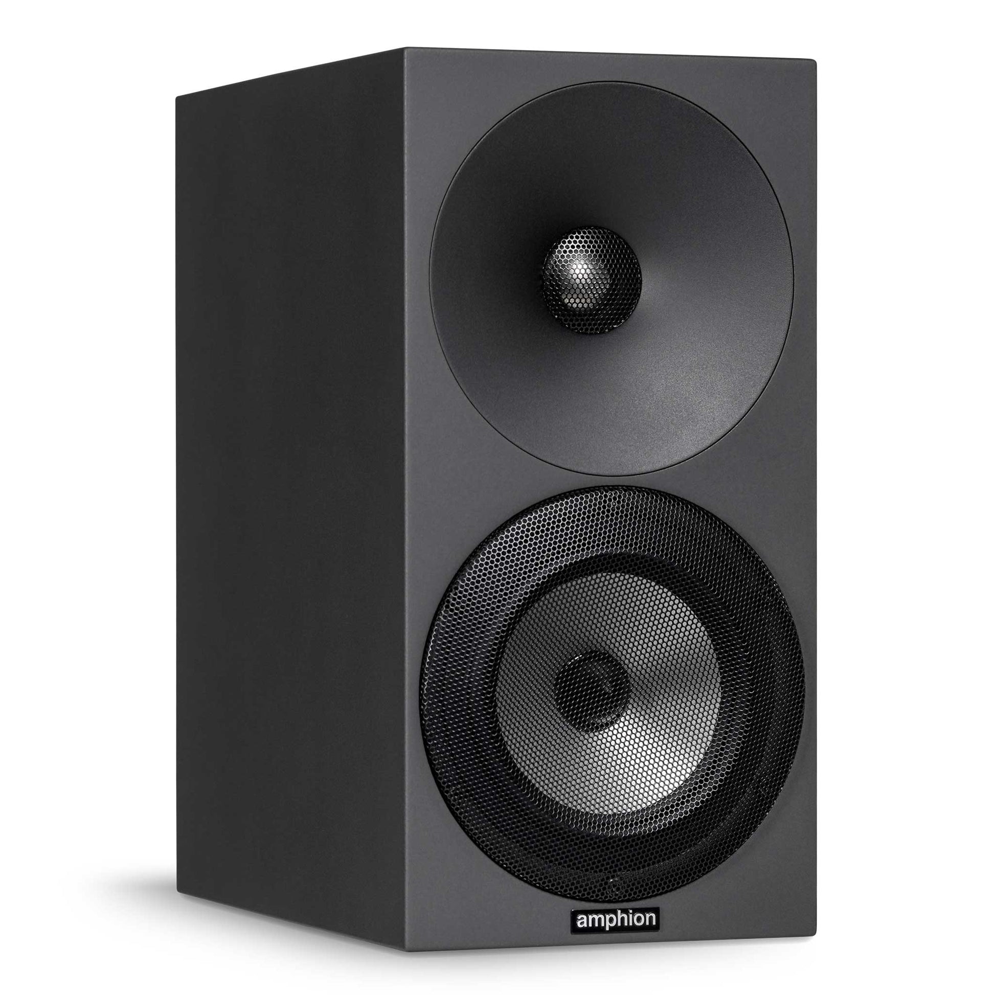 Amphion Argon1 Black Angled View