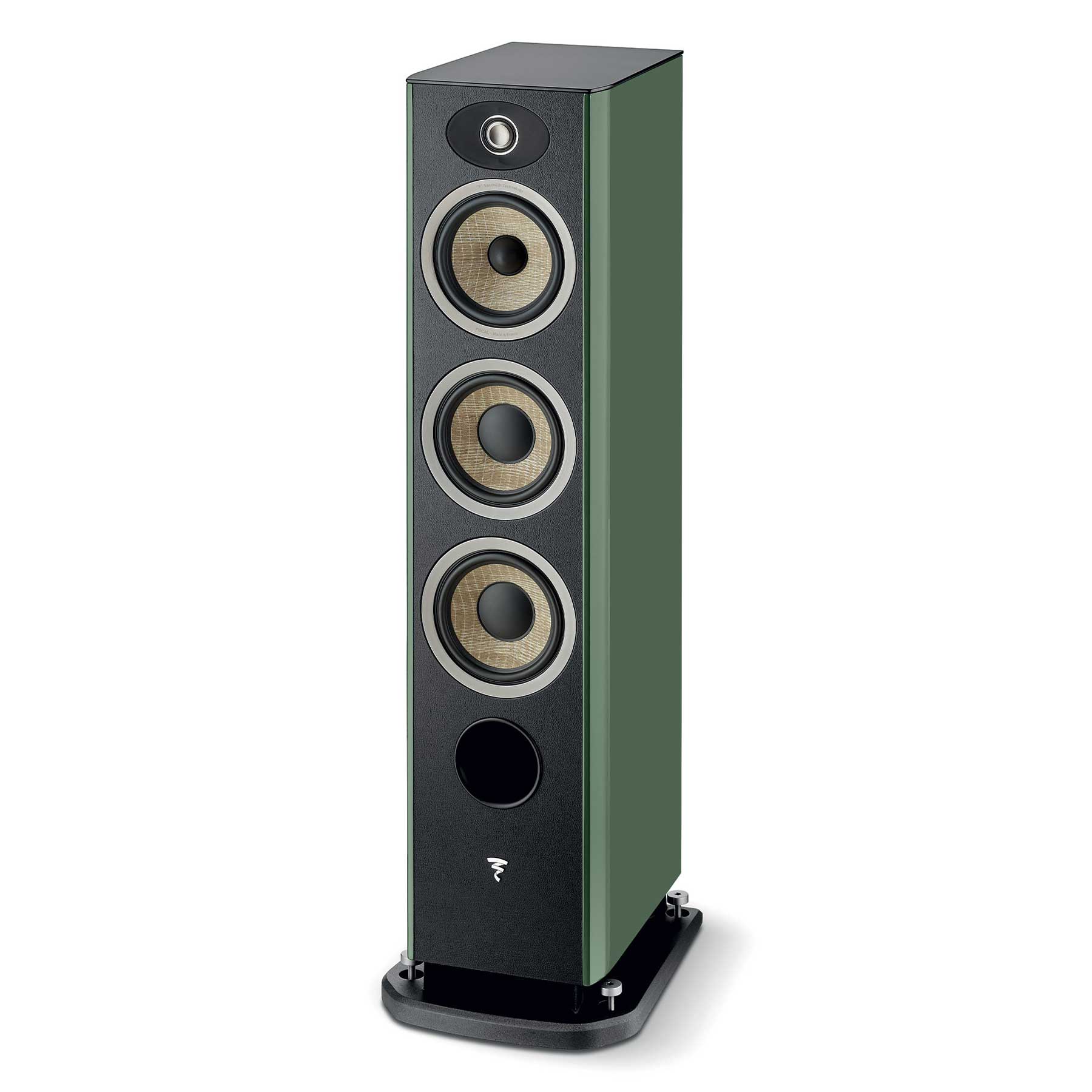 Focal Aria Evo X N°2 Moss Green High Gloss Angled View