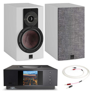 Naim Uniti Atom With Dali Rubikore 2 White Gloss