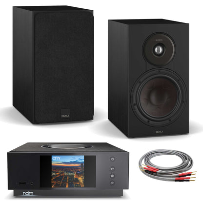 Naim Uniti Atom with Dali SONIK 3 Black Ash