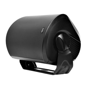 Polk Atrium 8-SDI Black Angled View With Bracket