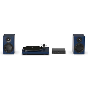 Pro-Ject Colourful Audio System E Blue Satin