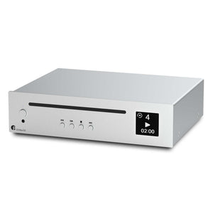 Pro-Ject CD Box S3 CD Player Silver Angled View