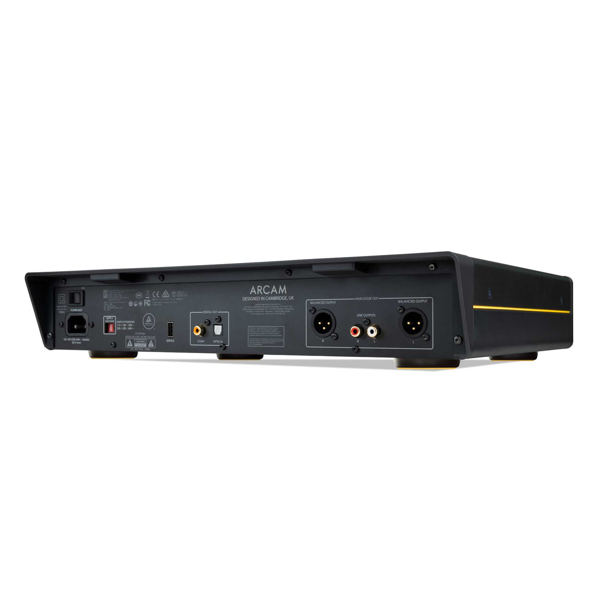 Arcam CD25 Rear Angled View