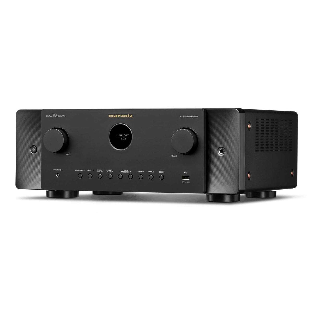 Marantz CINEMA 60 DAB Series 2 Black Profile View