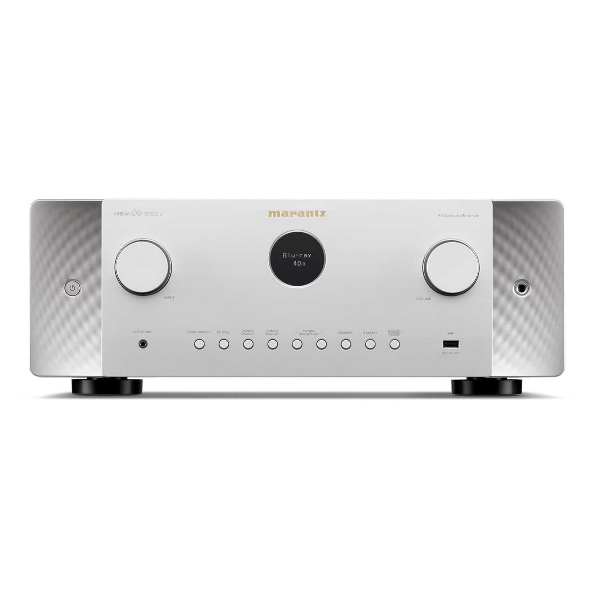 Marantz CINEMA 60 DAB Series 2 Silver Front View
