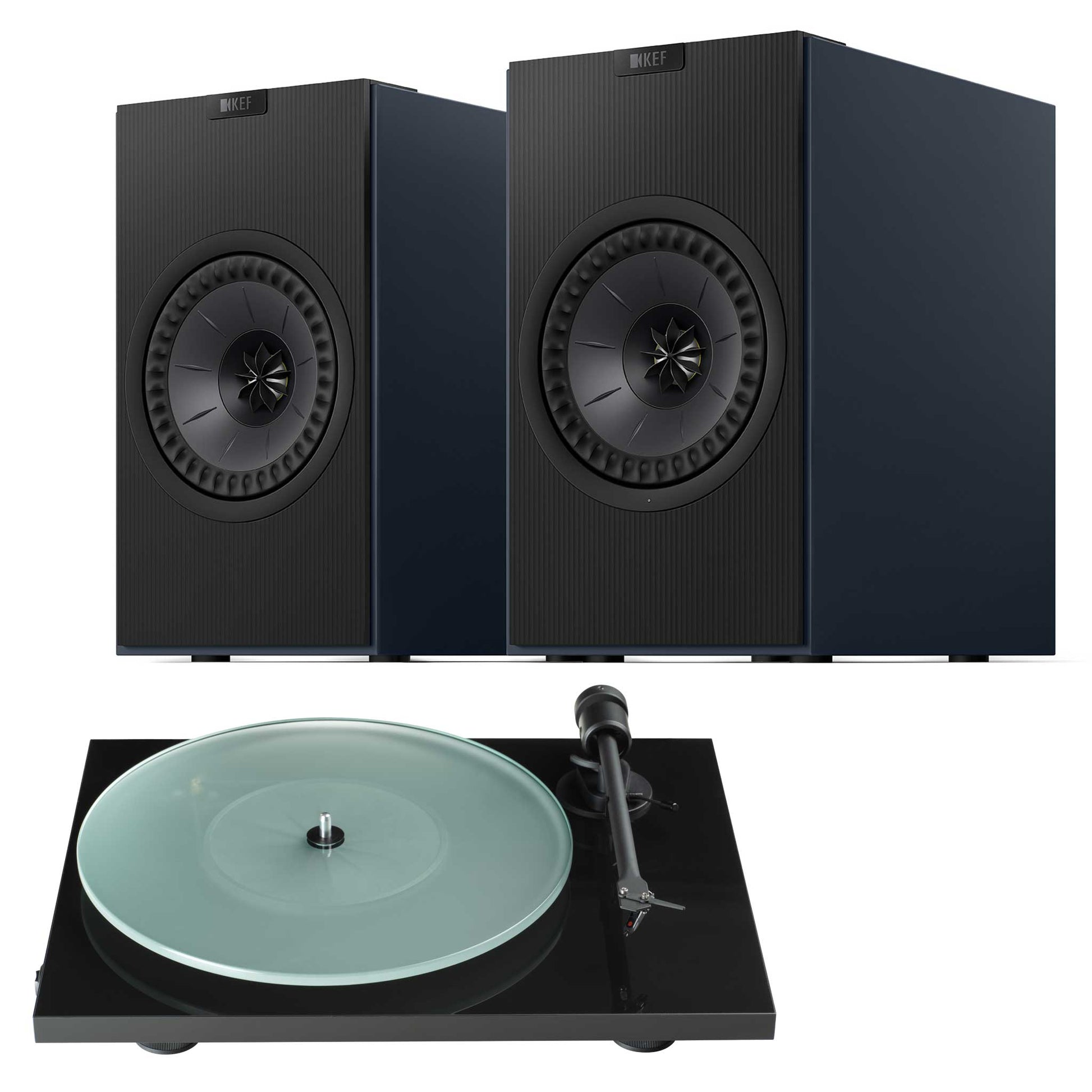 KEF Coda W with T1 EVO Midnight Blue