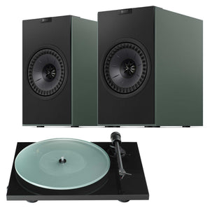 KEF Coda W with T1 EVO Moss Green