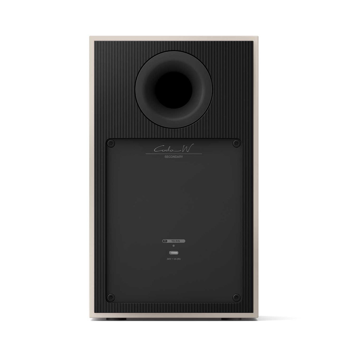 KEF Coda W Nickel Grey Rear View